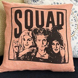 Hocus Pocus Halloween Movie handmade upcycled T-shirt16x16 throw pillow cover